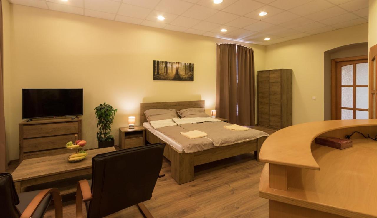Apartmany Setkova Vila Jindřichŭv Hradec Dış mekan fotoğraf